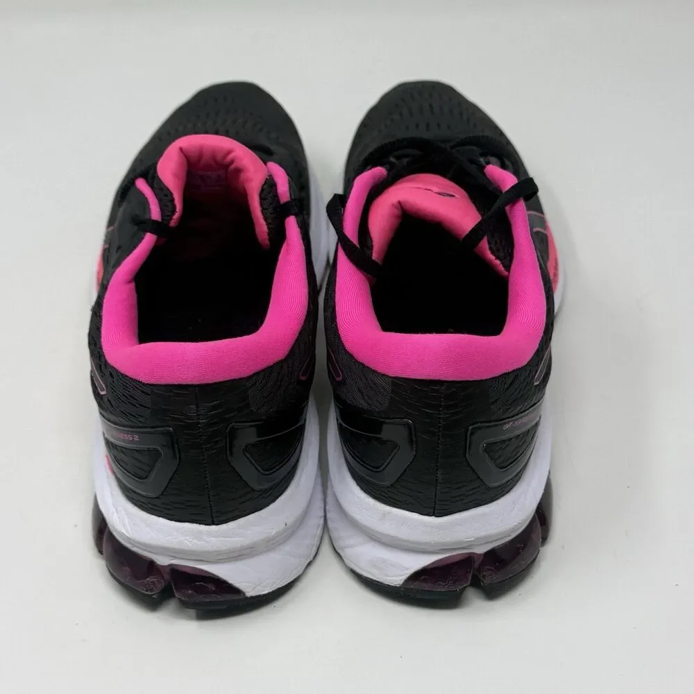 ASICS GT Express 2 Sneakers Shoes Womens 9 Black Pink Running Lightweight